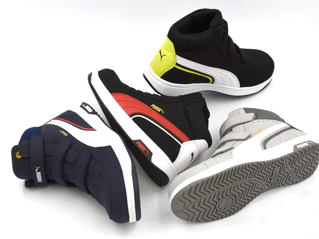 PUMAのセーフティシューズライン「HERITAGE」