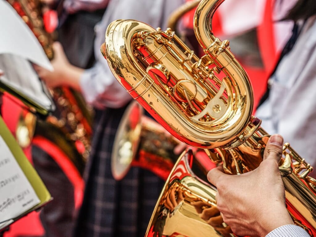 音楽隊　演奏