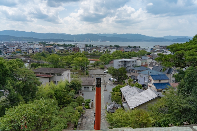 和歌浦天満宮景色